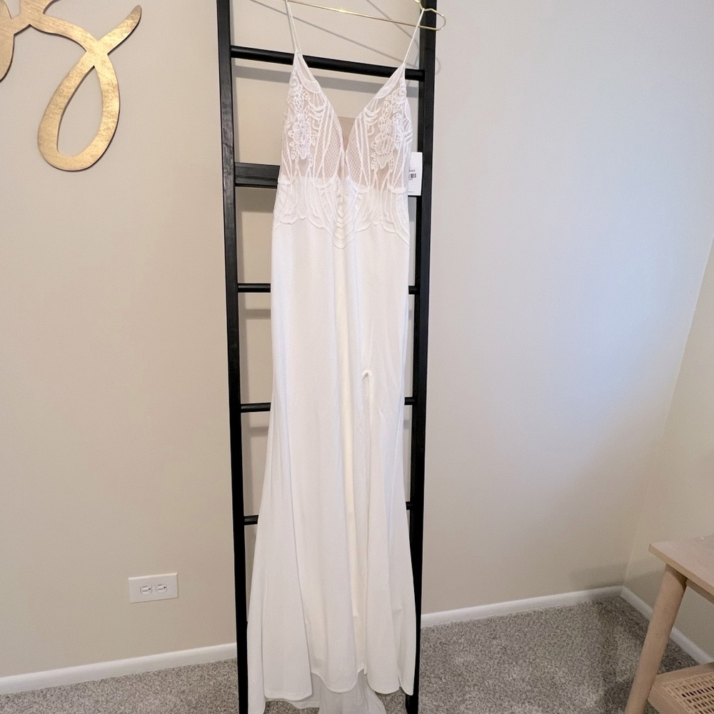 Hello Molly I COME ALIVE MAXI DRESS WHITE